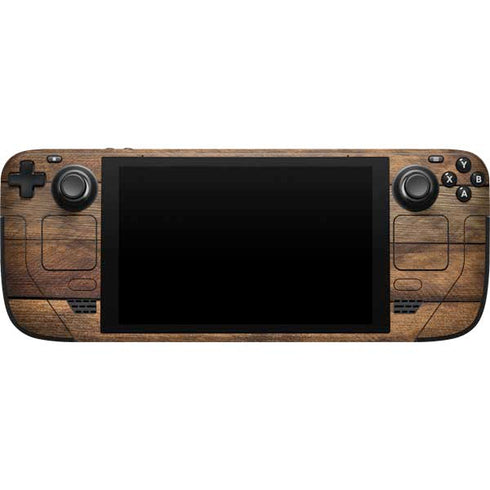 Early American Wood Planks Steam Deck Handheld Gaming Computer Skin